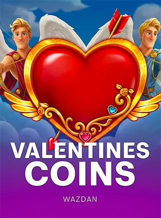 ภาพตัวอย่างเกมสล็อต Valentines Coins บน dara168